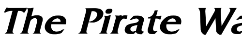 Font : FritzQuadrata-Bold-Italic Custom Text : The Pirate Way Test your own text here Click to download or to view this font on a tshirt that can be custom printed in Bali