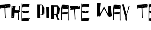 Font : Fruity-Drink-Carbonated Custom Text : The Pirate Way Test your own text here Click to download or to view this font on a tshirt that can be custom printed in Bali