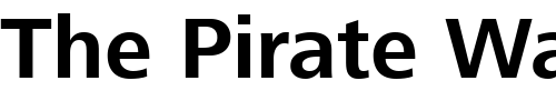 Font : FrutigerNext-LT-Bold Custom Text : The Pirate Way Test your own text here Click to download or to view this font on a tshirt that can be custom printed in Bali