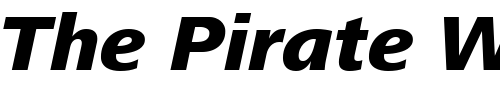 Font : FrutigerNext-LT-HeavyIt Custom Text : The Pirate Way Test your own text here Click to download or to view this font on a tshirt that can be custom printed in Bali
