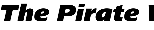 Font : FrutigerNextLT-BlackIt Custom Text : The Pirate Way Test your own text here Click to download or to view this font on a tshirt that can be custom printed in Bali