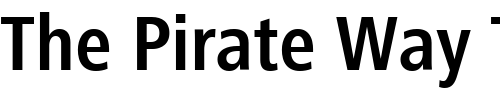 Font : FrutigerNextLT-BoldCn Custom Text : The Pirate Way Test your own text here Click to download or to view this font on a tshirt that can be custom printed in Bali