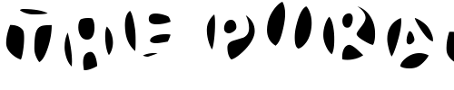 Font : FrutigerStones-Negativ Custom Text : The Pirate Way Test your own text here Click to download or to view this font on a tshirt that can be custom printed in Bali
