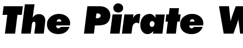 Font : FunctionTwoExtrabold-RegularItalic Custom Text : The Pirate Way Test your own text here Click to download or to view this font on a tshirt that can be custom printed in Bali