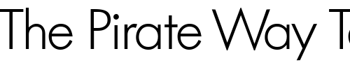 Font : FunctionTwoLight-Regular-DB Custom Text : The Pirate Way Test your own text here Click to download or to view this font on a tshirt that can be custom printed in Bali