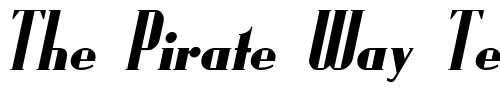 Font : FundRunO Custom Text : The Pirate Way Test your own text here Click to download or to view this font on a tshirt that can be custom printed in Bali