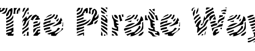 Font : Funky09-Becker Custom Text : The Pirate Way Test your own text here Click to download or to view this font on a tshirt that can be custom printed in Bali