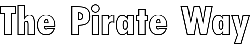 Font : FutoralCoOutDB-Normal Custom Text : The Pirate Way Test your own text here Click to download or to view this font on a tshirt that can be custom printed in Bali