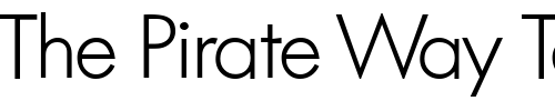Font : FutoralLightDB-Normal Custom Text : The Pirate Way Test your own text here Click to download or to view this font on a tshirt that can be custom printed in Bali