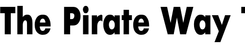 Font : Futura-Black-Narrow Custom Text : The Pirate Way Test your own text here Click to download or to view this font on a tshirt that can be custom printed in Bali