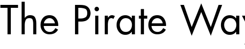 Font : Futura-Book Custom Text : The Pirate Way Test your own text here Click to download or to view this font on a tshirt that can be custom printed in Bali