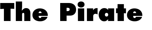 Font : Futura-ExtraBold Custom Text : The Pirate Way Test your own text here Click to download or to view this font on a tshirt that can be custom printed in Bali