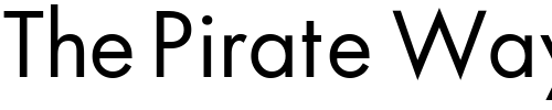 Font : Futura-ICG-Book Custom Text : The Pirate Way Test your own text here Click to download or to view this font on a tshirt that can be custom printed in Bali