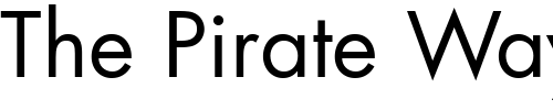 Font : Futura-LT-Book Custom Text : The Pirate Way Test your own text here Click to download or to view this font on a tshirt that can be custom printed in Bali