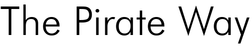 Font : Futura-Lt-BT-Light Custom Text : The Pirate Way Test your own text here Click to download or to view this font on a tshirt that can be custom printed in Bali
