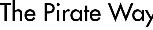 Font : Futura-Medium Custom Text : The Pirate Way Test your own text here Click to download or to view this font on a tshirt that can be custom printed in Bali