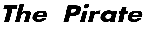 Font : FuturaExtObl-Bo Custom Text : The Pirate Way Test your own text here Click to download or to view this font on a tshirt that can be custom printed in Bali
