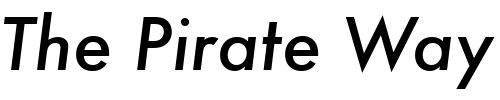 Font : FuturaTMed-Oblique Custom Text : The Pirate Way Test your own text here Click to download or to view this font on a tshirt that can be custom printed in Bali