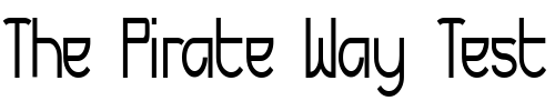 Font : Futurex-Narrow Custom Text : The Pirate Way Test your own text here Click to download or to view this font on a tshirt that can be custom printed in Bali