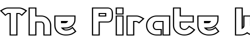 Font : Futurex-Phat-Outline Custom Text : The Pirate Way Test your own text here Click to download or to view this font on a tshirt that can be custom printed in Bali