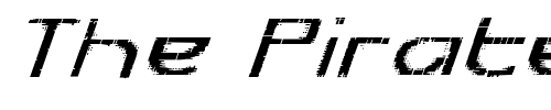 Font : Futurex-Transmaat-Italic Custom Text : The Pirate Way Test your own text here Click to download or to view this font on a tshirt that can be custom printed in Bali
