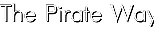 Font : FuturisShadowC Custom Text : The Pirate Way Test your own text here Click to download or to view this font on a tshirt that can be custom printed in Bali