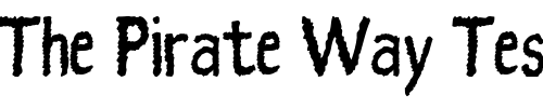 Font : Fuzzymate Custom Text : The Pirate Way Test your own text here Click to download or to view this font on a tshirt that can be custom printed in Bali