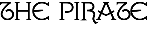 Font : GALLAECIA-Normal Custom Text : The Pirate Way Test your own text here Click to download or to view this font on a tshirt that can be custom printed in Bali