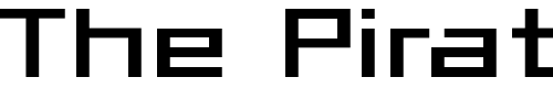 Font : GAU_font_cube_R Custom Text : The Pirate Way Test your own text here Click to download or to view this font on a tshirt that can be custom printed in Bali