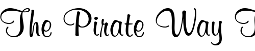Font : GE-Curviture Custom Text : The Pirate Way Test your own text here Click to download or to view this font on a tshirt that can be custom printed in Bali