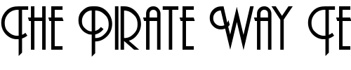 Font : GE-Edge Custom Text : The Pirate Way Test your own text here Click to download or to view this font on a tshirt that can be custom printed in Bali