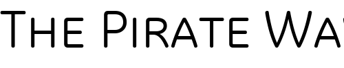 Font : GE-Inspira-Small-Caps Custom Text : The Pirate Way Test your own text here Click to download or to view this font on a tshirt that can be custom printed in Bali