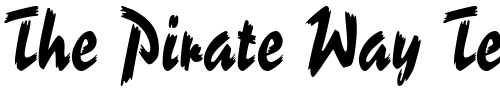 Font : GE-Ragged-Script-Normal Custom Text : The Pirate Way Test your own text here Click to download or to view this font on a tshirt that can be custom printed in Bali
