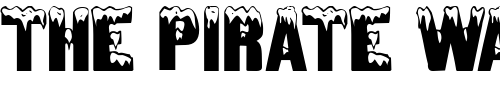 Font : GE-Snowtops Custom Text : The Pirate Way Test your own text here Click to download or to view this font on a tshirt that can be custom printed in Bali