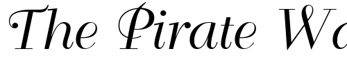 Font : GE-TravelScript Custom Text : The Pirate Way Test your own text here Click to download or to view this font on a tshirt that can be custom printed in Bali