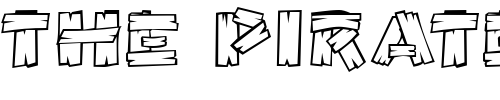 Font : GE-Tree-House Custom Text : The Pirate Way Test your own text here Click to download or to view this font on a tshirt that can be custom printed in Bali