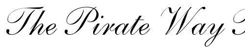 Font : GE-Twin-Peaks-Script-Normal Custom Text : The Pirate Way Test your own text here Click to download or to view this font on a tshirt that can be custom printed in Bali