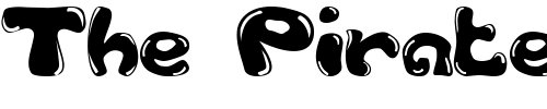 Font : GFS-Custom-Bubble-1 Custom Text : The Pirate Way Test your own text here Click to download or to view this font on a tshirt that can be custom printed in Bali