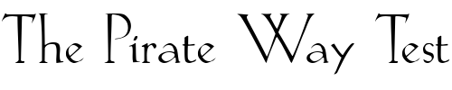 Font : Gabel-Lite Custom Text : The Pirate Way Test your own text here Click to download or to view this font on a tshirt that can be custom printed in Bali