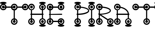 Font : GalactoseTWO Custom Text : The Pirate Way Test your own text here Click to download or to view this font on a tshirt that can be custom printed in Bali
