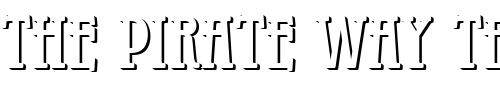 Font : GaladrielOnlShaD Custom Text : The Pirate Way Test your own text here Click to download or to view this font on a tshirt that can be custom printed in Bali