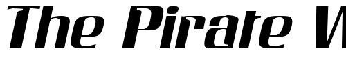 Font : Galaxy-Oblique Custom Text : The Pirate Way Test your own text here Click to download or to view this font on a tshirt that can be custom printed in Bali