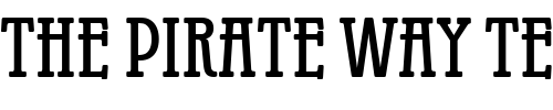 Font : Gandalf-Regular Custom Text : The Pirate Way Test your own text here Click to download or to view this font on a tshirt that can be custom printed in Bali