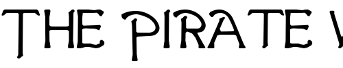 Font : Ganelon-Demo Custom Text : The Pirate Way Test your own text here Click to download or to view this font on a tshirt that can be custom printed in Bali