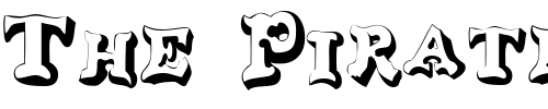 Font : GanglyDisplayCaps Custom Text : The Pirate Way Test your own text here Click to download or to view this font on a tshirt that can be custom printed in Bali