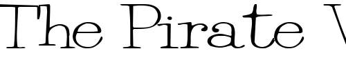 Font : Gantury-Regular-ttnorm Custom Text : The Pirate Way Test your own text here Click to download or to view this font on a tshirt that can be custom printed in Bali