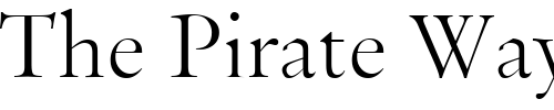 Font : Garamand-Classic-Light Custom Text : The Pirate Way Test your own text here Click to download or to view this font on a tshirt that can be custom printed in Bali