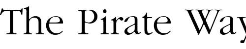 Font : Garamond-Light-SSi-Light Custom Text : The Pirate Way Test your own text here Click to download or to view this font on a tshirt that can be custom printed in Bali