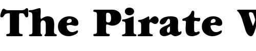 Font : GaramondExBlackSSK Custom Text : The Pirate Way Test your own text here Click to download or to view this font on a tshirt that can be custom printed in Bali
