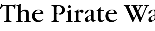 Font : GaramondItcTEE Custom Text : The Pirate Way Test your own text here Click to download or to view this font on a tshirt that can be custom printed in Bali
